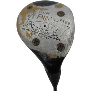 Ping Eye 2 Persimmon 7 Fairway Wood Golf Club RH Men Steel Shaft Orig Grip 41.5"